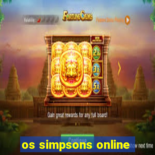 os simpsons online